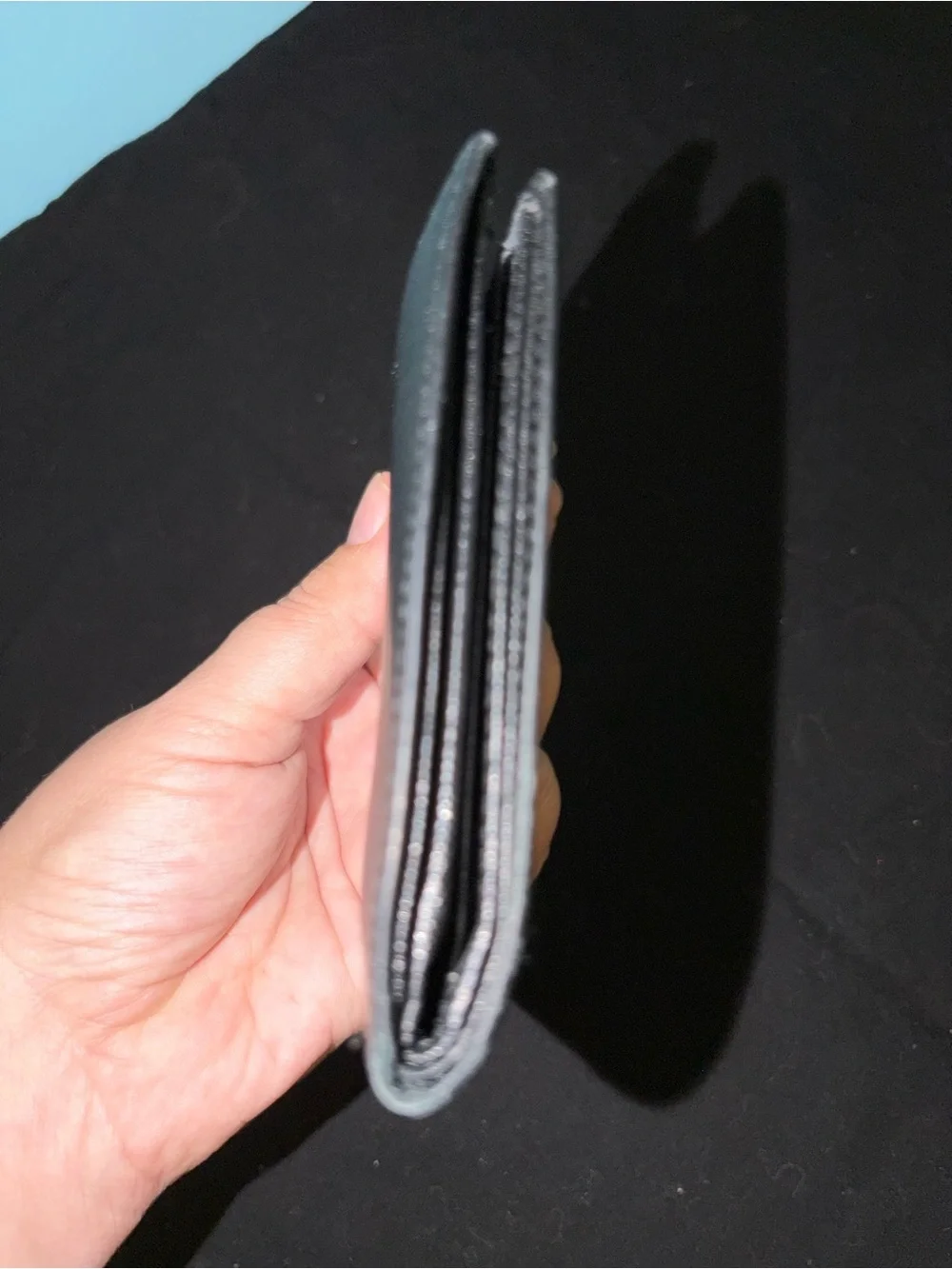 Prada sleek wallet